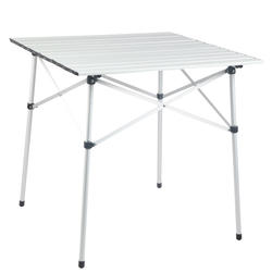 MESA DE ALUMINIO 4 PERSONAS PLEGABLE