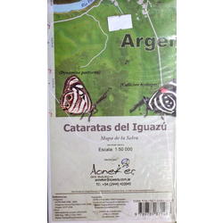 CARTA TOPOGRAFICA CATARATAS DEL IGUAZU