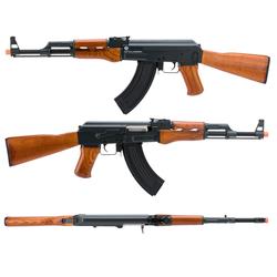 RIFLE KALASHNIKOV AK47 AIRSOFT 6 MM CON ACCESORIOS