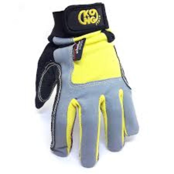 Gants Kong Alex En Daim - Renfort Kevlar | Escalade, Via Ferrata, Travail En Hauteur - Taille S-3XL
