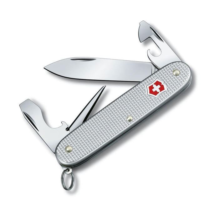 CORTAPLUMA SUIZA VICTORINOX PIONNER PLATA - 8 usos