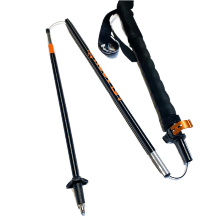 BASTONES DE TREKKING PLEGABLES SISTEMA "Z" 115-135CMS - ALUMINIO 7075
