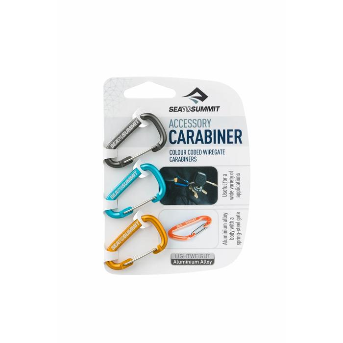 PACK DE 3 MOSQUETONES ACCESORIOS SEA TO SUMMIT