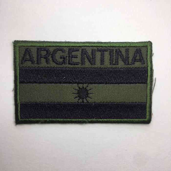 BANDERA ARGENTINA "ARGENTINA" EN BAJA VISIBILIDAD