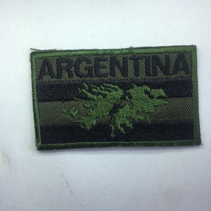 BANDERA ARGENTINA "ARGENTINA" CON MALVINAS EN BAJA VISIBILIDAD