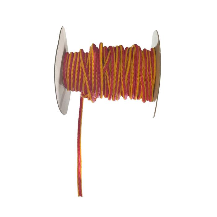CORDIN ELASTICO TRENZADO CON ALMA DE LATEX - 6 MM