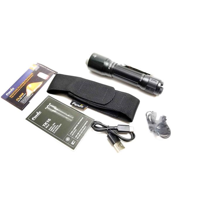 LINTERNA TACTICA  FENIX TK16 V2.0 3100 LUMENS