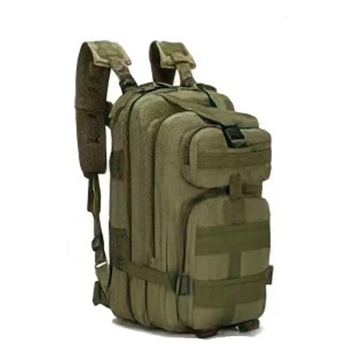 MOCHILA TACTICA REFORZADA SISTEMA MOLLE - VERDE -