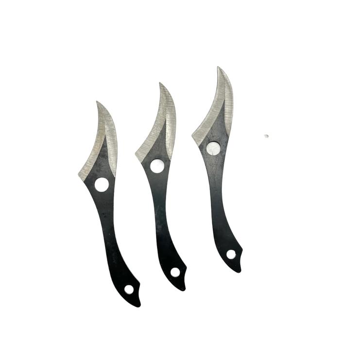 CUCHILLOS DE LANZAR KUNAI NARUTO X 3