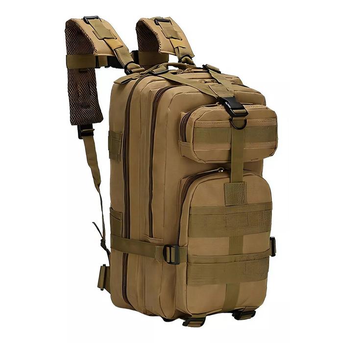 MOCHILA TACTICA REFORZADA SISTEMA MOLLE - ARENA -