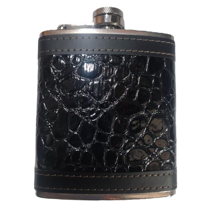 PETACA DE 7oz FORRADA