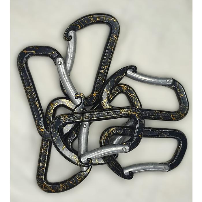 MOSQUETON SIN SEGURO, LEVA CURVA CON SISTEMA EASYCLIP - USADOS