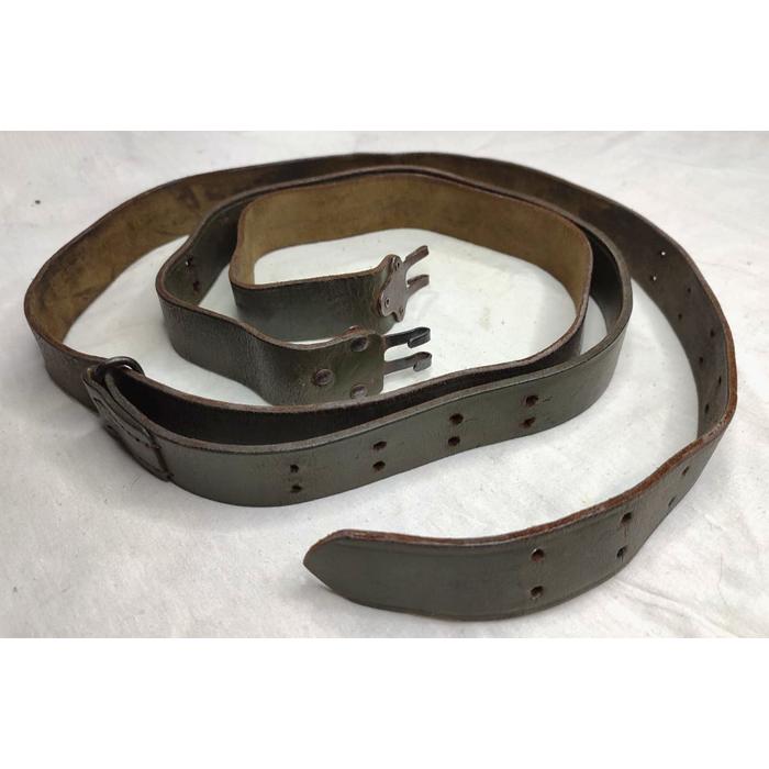 CORREA PORTA FUSIL FAL REGULABLE EN CUERO