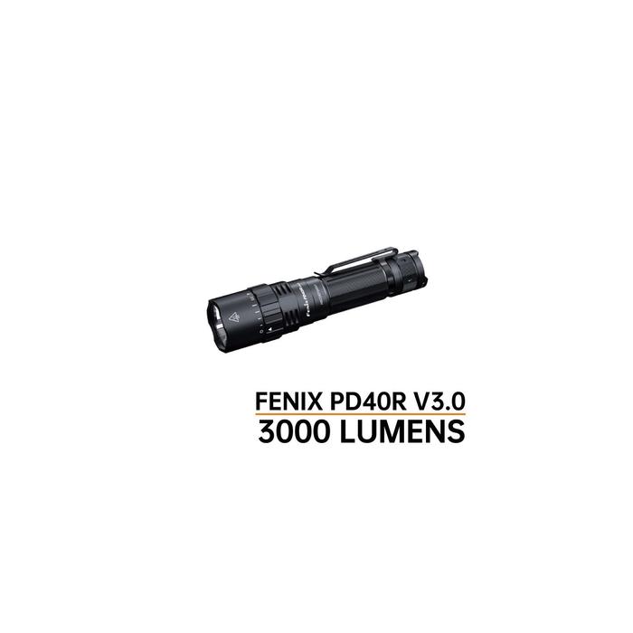 LINTERNA TACTICA  PROFESIONAL FENIX PD40R V3.0 3000 LUMENS