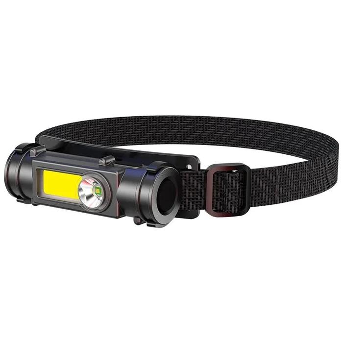 LINTERNA MINERA RECARGABLE DOBLE LUZ CON IMN