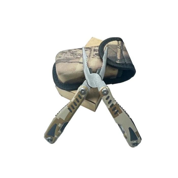 PINZA GRANDE MULTI HERRAMIENTAS MILITARE CON FUNDA RGIDA MILITARE
