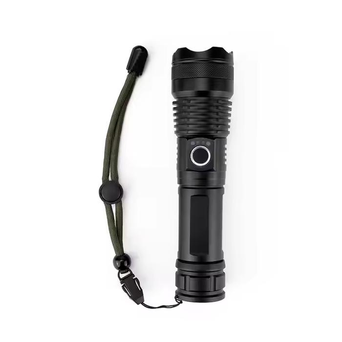 LINTERNA LED DE ALUMINIO XHP50 SUPER POTENTE Y RECARGABLE
