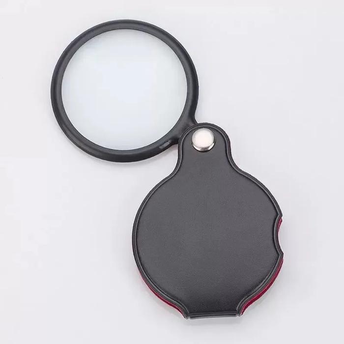 LUPA PLEGABLE 50MM CON FUNDA