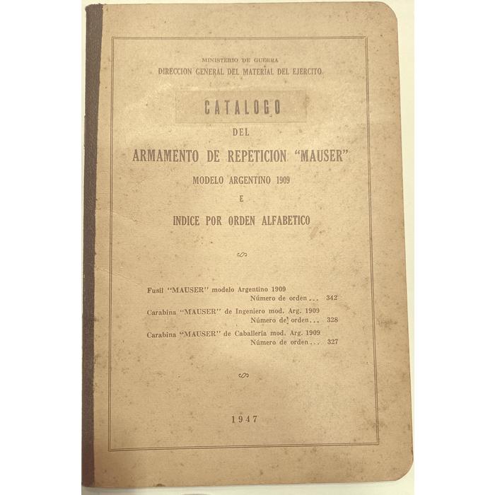ARMAMENTO DE REPETICION "MAUSER"