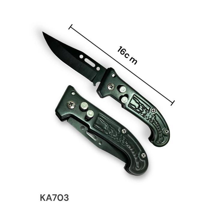 NAVAJA AUTOMÁTICA NEGRA KA703