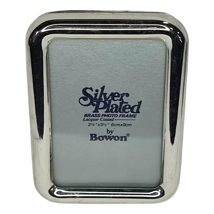 PORTARETRATO SILVER PLATED 6x9cm - BOWON