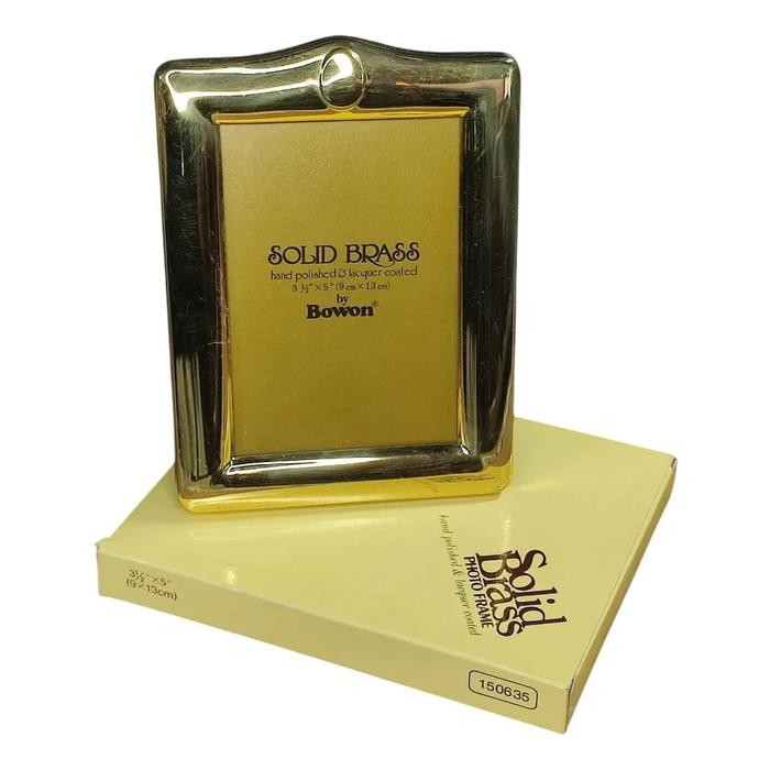 PORTARETRATO SOLID BRASS 9x13cm - BOWON