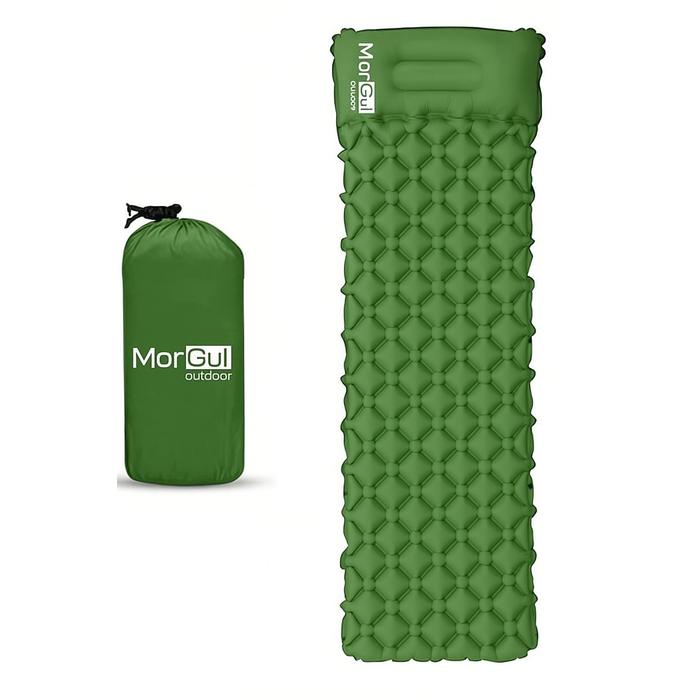 COLCHONETA AIR CAMP ULTRALIVIAVA CON ALMOHADA 530 GRS