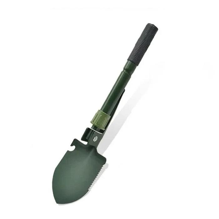 PALA Y PICO PLEGABLE VERDE CON FUNDA