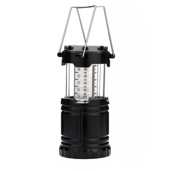 LINTERNA FAROL NEGRO A PILA