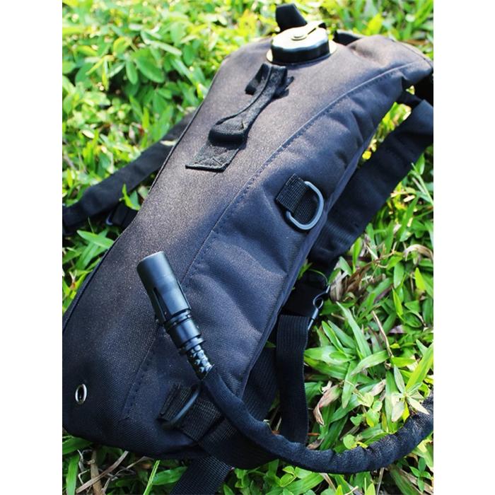 MOCHILA HIDRATACI�N 3 LITROS RUNNING TREKKING CON MANGUERA FORRADA