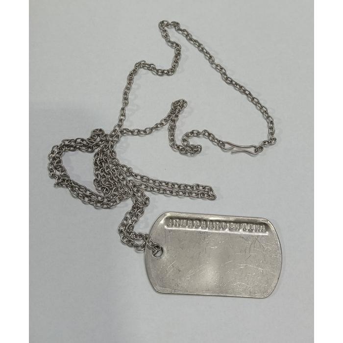 CHAPA DE IDENTIFICACION ORIGINAL ARMADA ARGENTINA