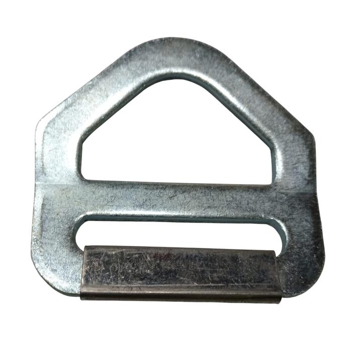 HEBILLA METALICA TIPO "D" RING CON PASADOR DE FIJACION Y AJUSTE