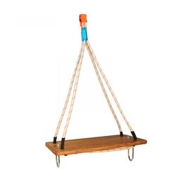 SILLETA DE MADERA TERCIADA CON DOS GANCHOS
