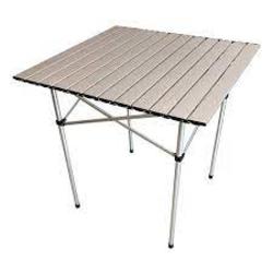 MESA DE ALUMINIO ENROLLABLE SPINIT PARA 4 PERSONAS 