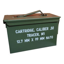 CAJA MILITAR ESTANCA METALICA AM-30