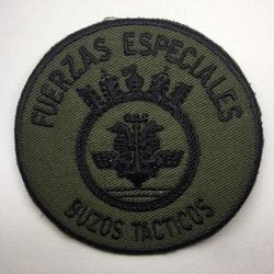 FUERZAS ESPECIALES - BUZOS TACTICOS 9 X 9 CMS