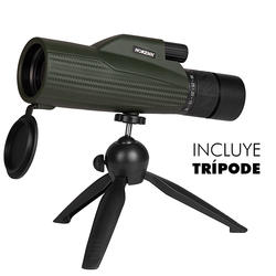 MONOCULAR CON TRIPODE Y ADAPTADOR PARA CELULAR 10-30 X 50