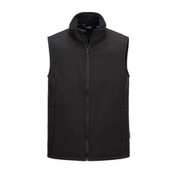 CHALECO TRES BOLSILLOS SOFTSHELL BLACK