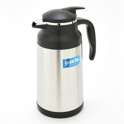 JARRA CAFETERA DE 1500CC. GAUCHO ARGENTINO DE ACERO INOXIDABLE