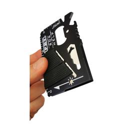 TARJETA MULTIUSOS SUPERVIVENCIA CON CORDON