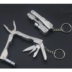  PINZA MULTIUSO CON LINTERNA Y FUNDA NEGRA