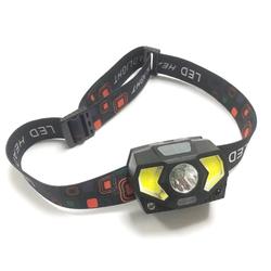 LINTERNA MINERA RECARGABLE CON SENSOR Y BALIZA