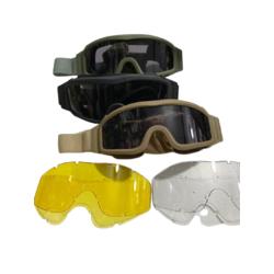 ANTIPARRAS TACTICAS CON LENTES INETRCAMBIABLES 
