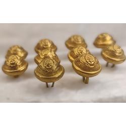 PIN BOTONES CON ESCUDO NACIONAL DE UNIFORME DE EJERCITO