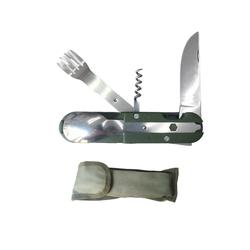 SET DE CUBIERTOS DE CAMPING CON FUNDA