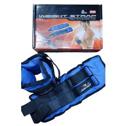 TOBILLERAS /MUÑEQUERAS CON PESO PARA ENTRENAMIENTO DE 1 KG CADA UNA