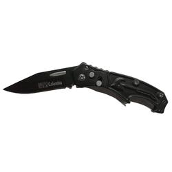NAVAJA AUTOMATICA CON SEGURO NEGRA - HACHA EN RELIEVE 