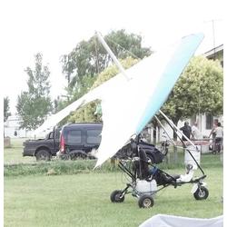 ALA DELTA ANDORINHA CON TRIKE BIPLAZA Y MOTOR ROTAX 503