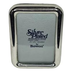 PORTARETRATO SILVER PLATED 6x9cm - BOWON