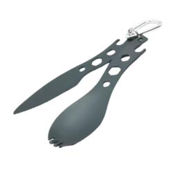 CUBIERTOS  CON MOSQUETON 14CM 66G 